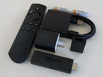 Amazon fire stick package contents