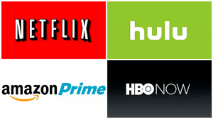 Streaming Services Netflix Hulu Amazon Prime HBO Now