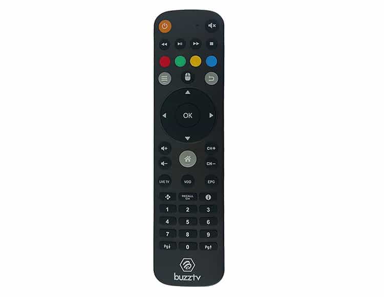 buzztv xpl3000 remote control