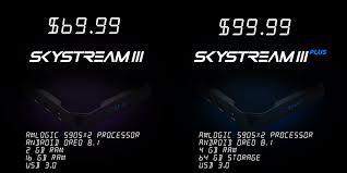 skystream three plus price