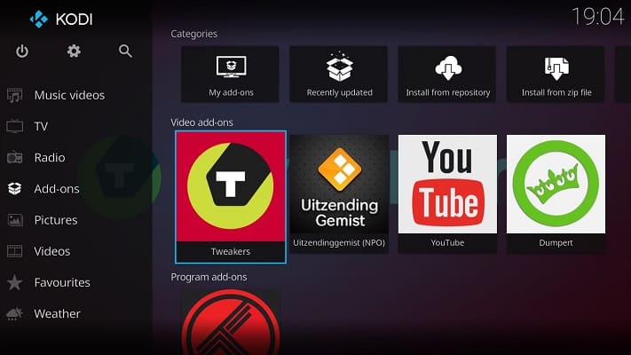 Watch IPTV on Xbox One and Xbox 360 using Kodi Media Player